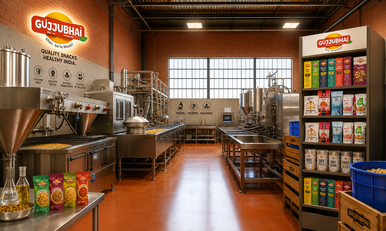 Modern Manufacturing Facility