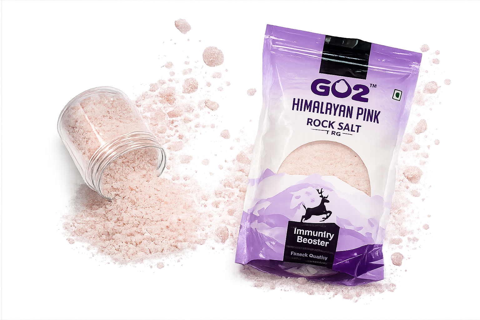 GO2 Himalayan Pink Rock Salt