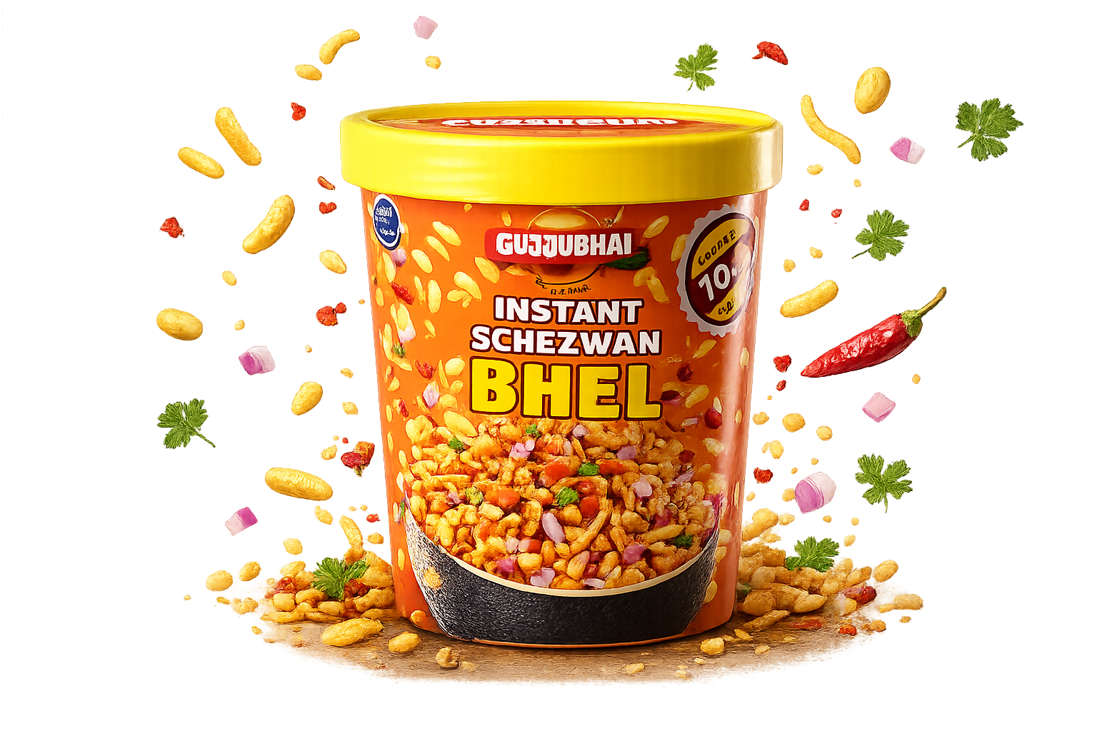 Instant Schezwan Bhel